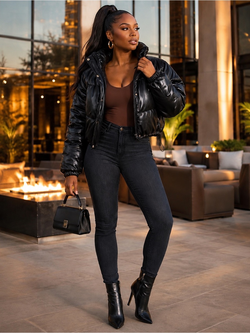 She Outside Baddie Jacket